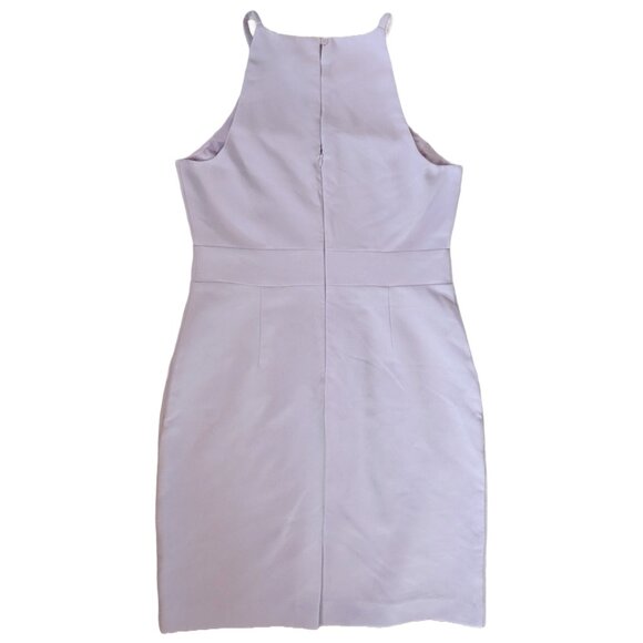 Like New Banana Republic Mauve Sleeveless Keyhole Dress - 8P - Picture 3 of 6